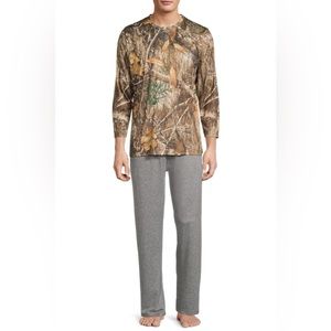 Realtree Men’s Super Soft Lounge Set - Edge Size Large New in box